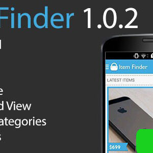 دانلود سورس اپلیکیشن Item Finder MarketPlace Full Android App
