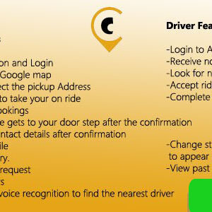 دانلود سورس اپلیکیشن اندروید تاکسی یاب Android Taxi Booking Complete Solution