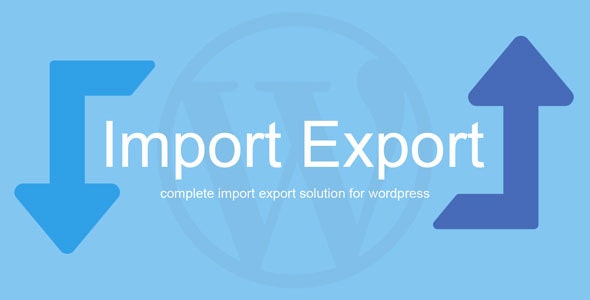 دانلود افزونه وردپرس درون ریزی اطلاعات wp import export