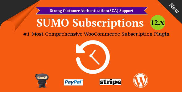 دانلود افزونه ووکامرس فروش اشتراک SUMO Subscriptions