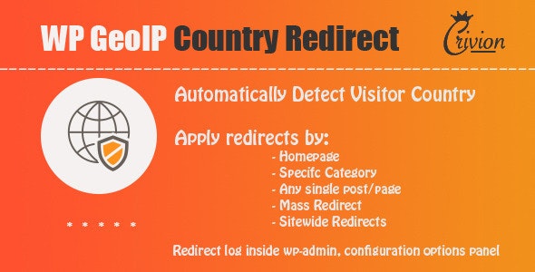 دانلود افزونه وردپرس ریدایرکت بازدید کننده WP GeoIP Country Redirect