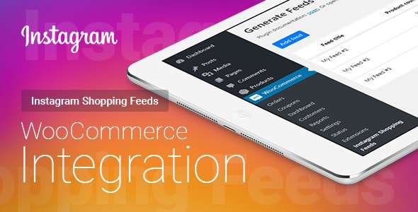 دانلود افزونه ووکامرس WooCommerce Instagram Shopping Feeds