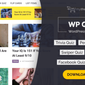 دانلود افزونه وردپرس آزمون و کوئیز آنلاین WP Quiz Premium