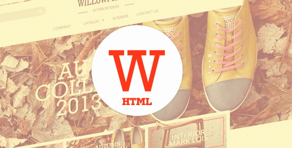 دانلود قالب HTML فروشگاهی WillowPillow