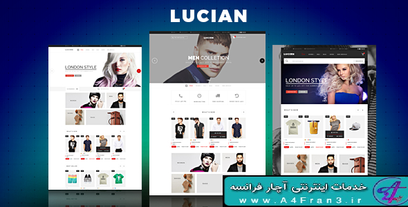 دانلود قالب فروشگاهی مجنتو Lucian