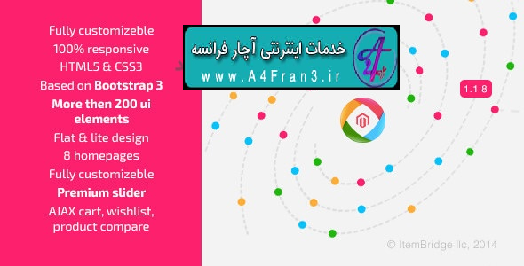 دانلود قالب فروشگاهی مجنتو Progressive 