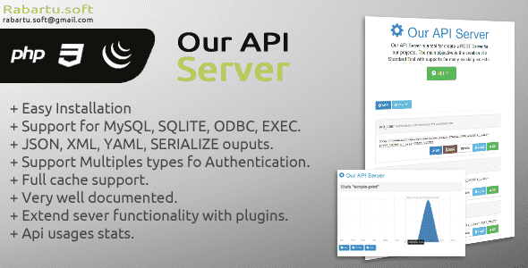 دانلود اسکریپت Our API Server