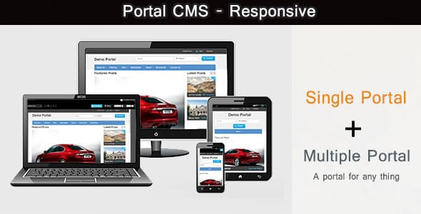 دانلود اسکریپت پرتال Portal CMS PHP Script