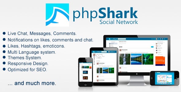 دانلود اسکریپت شبکه اجتماعی phpShark