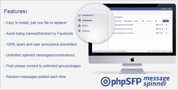 دانلود اسکریپت phpSFP - Message Spinner Add-on
