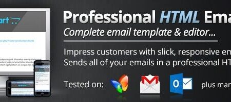 دانلود افزونه اپن کارت قالب ایمیل حرفه ای Advanced Professional Email Template