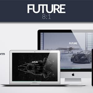 دانلود قالب HTML در دست طراحی Future