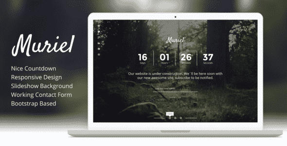 دانلود قالب HTML در دست طراحی Muriel