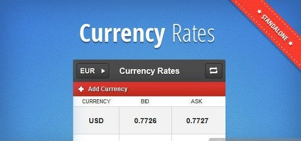 دانلود اسکریپت PHP قیمت ارز JBMarket Currency Rates - Standalone