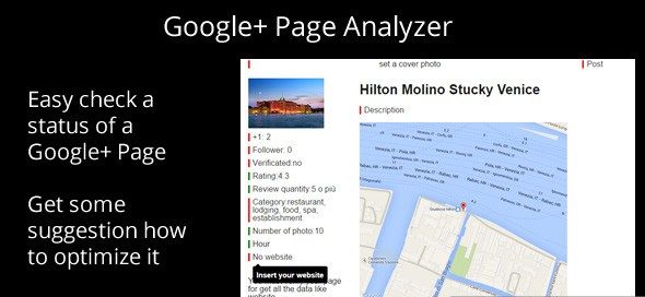 دانلود اسکریپت PHP آنالیز صفحه گوگل پلاس Google Plus Page Analyzer