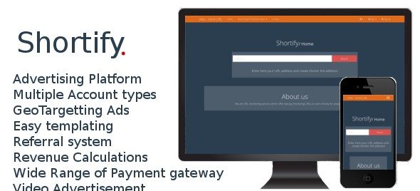 دانلود اسکریپت PHP کوتاه کننده لینک همراه با سیستم تبلیغات Shortify راست چین