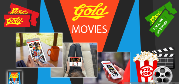 دانلود اسکریپت PHP دیتابیس فیلم Gold MOVIES