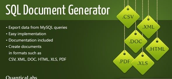 دانلود اسکریپت SQL Document Generator