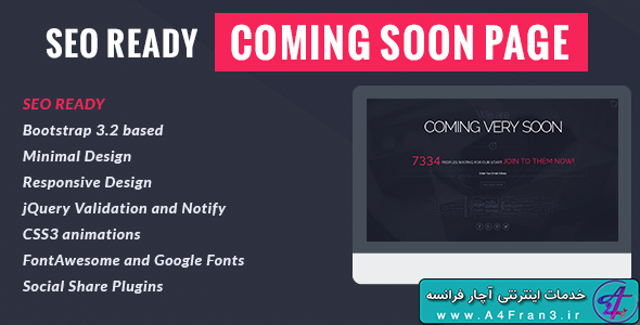 دانلود قالب HTML در دست طراحی Seo Ready