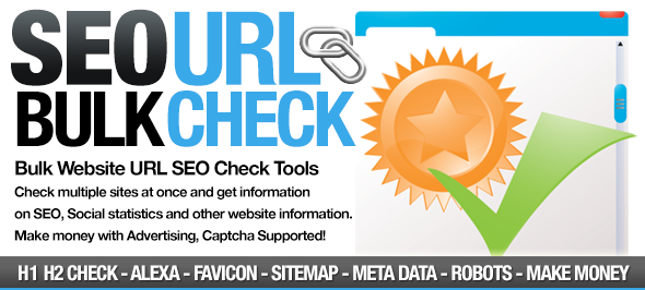 دانلود اسکریپت PHP سئو Bulk Check SEO Tools