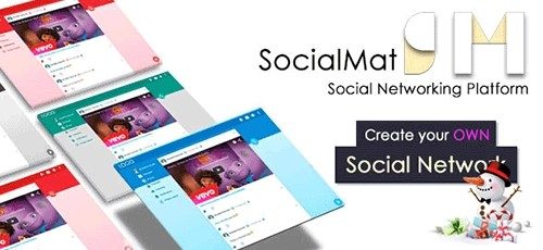 دانلود اسکریپت PHP شبکه اجتماعی SocialMat
