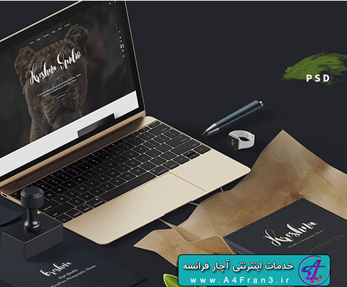 دانلود قالب فتوشاپ سایت Kreshna