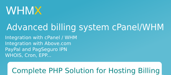 دانلود اسکریپت PHP ثبت دامنه و حسابداری WHMX برای WHM و cPanel