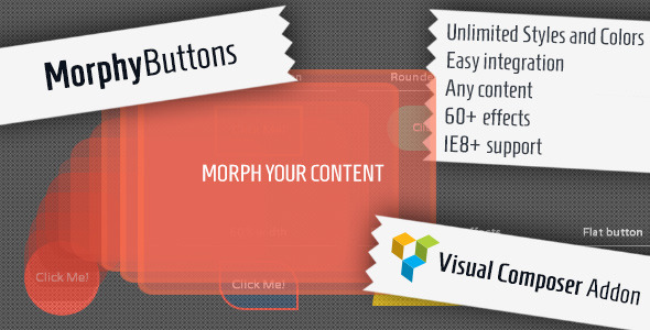 دانلود افزونه Visual Composer اسکریپت Morphy Buttons