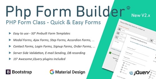 دانلود اسکریپت PHP فرم ساز PHP Form Builder