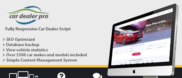 دانلود اسکریپت PHP معاملات اتومبیل Car Dealer Pro