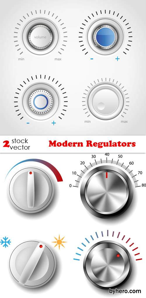 دانلود وکتور های Modern Regulators