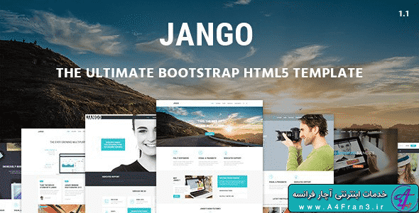 دانلود قالب HTML چندمنظوره Jango