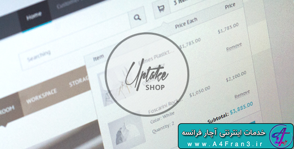 دانلود قالب HTML فروشگاهی Uptake Shop