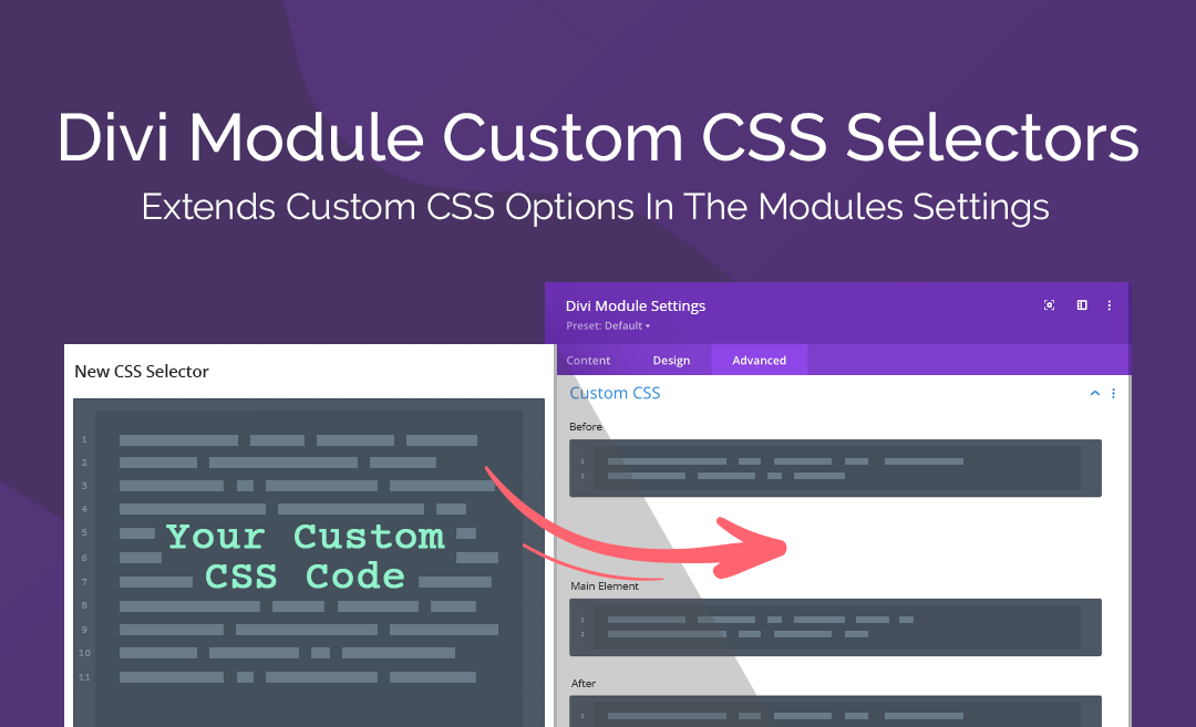 دانلود افزونه وردپرس Divi Module Custom CSS Selectors