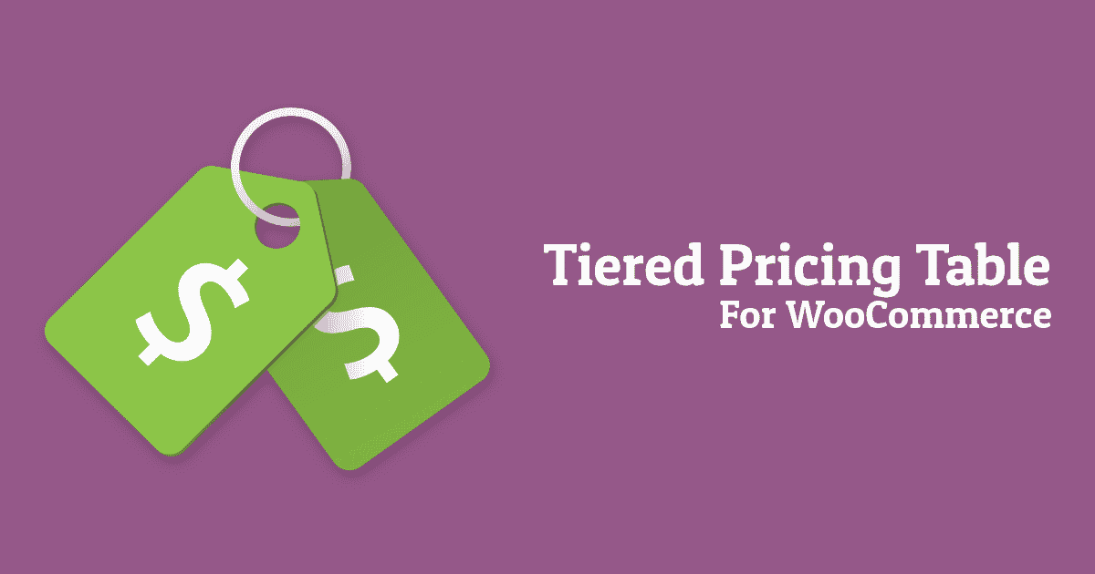 دانلود افزونه وردپرس Tiered Pricing Table for WooCommerce