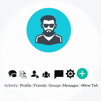 دانلود افزونه وردپرس BuddyPress User Profile Tabs Creator Pro