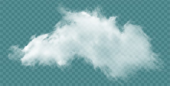 دانلود تصویر PNG ابر سفید و هوای ابری