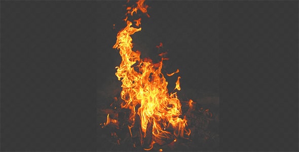دانلود تصویر PNG شعله آتش و زغال سوخته