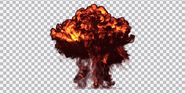 دانلود تصویر PNG انفجار آتش