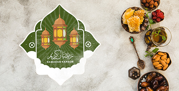 دانلود فایل لایه باز موکاپ لوگو ماه رمضان
