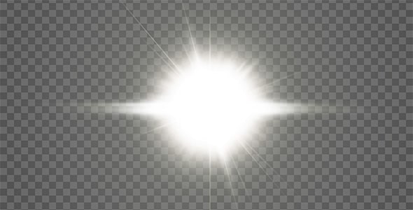 دانلود تصویر PNG بازتاب نور خورشید