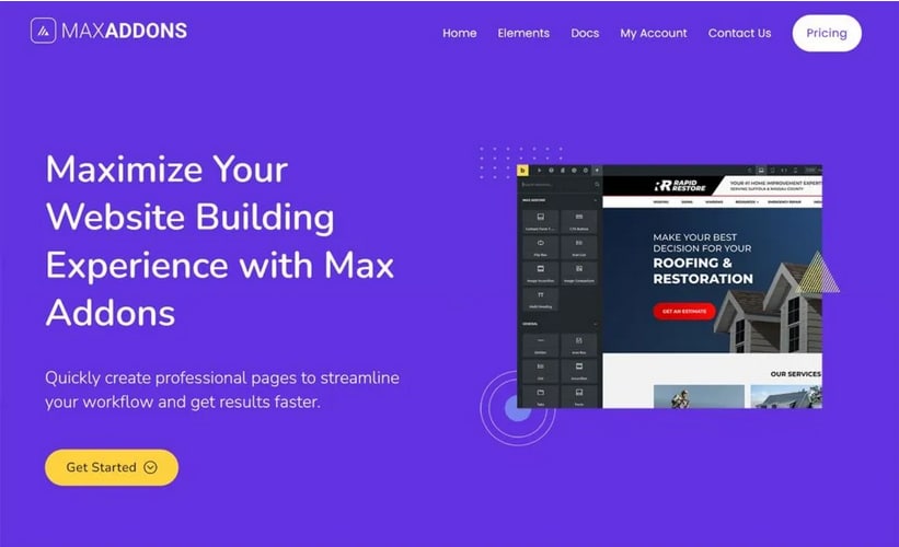 دانلود افزونه وردپرس Max Addons Pro برای Bricks Builder