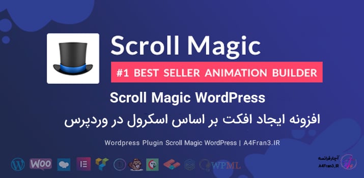 دانلود افزونه فارسی اسکرول Scroll Magic WordPress