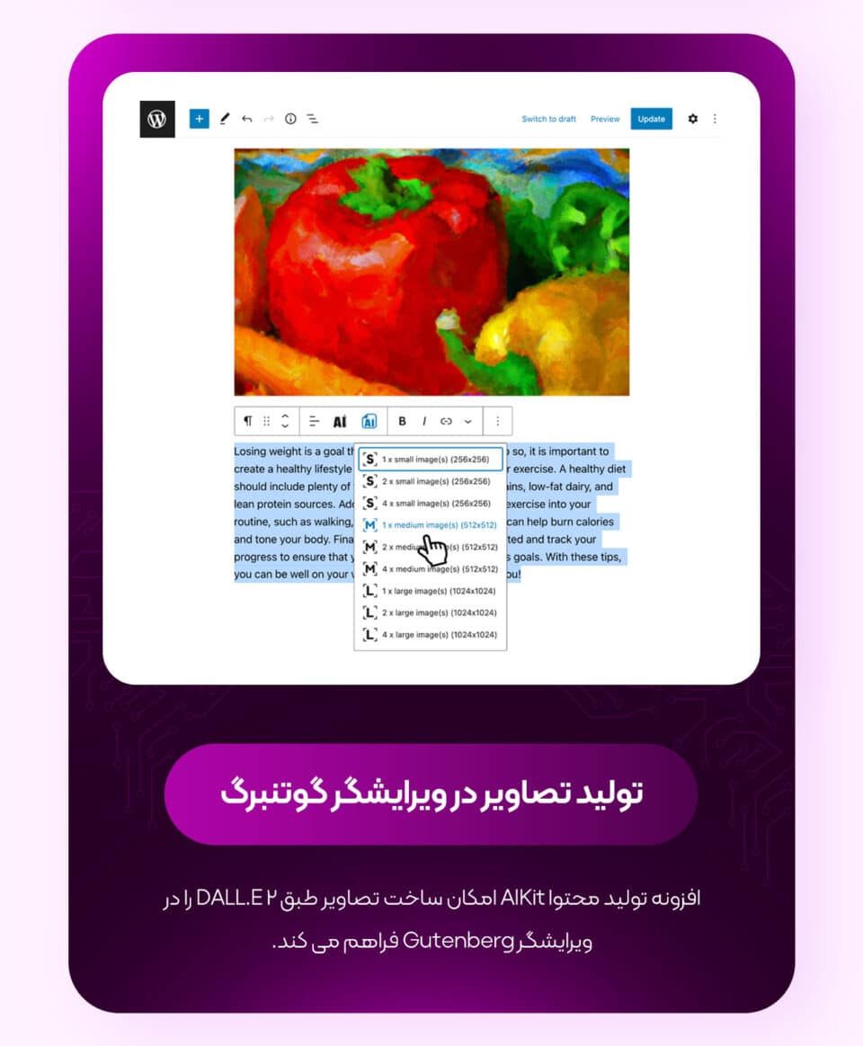 دانلود افزونه فارسی تولید محتوا با هوش مصنوعی AIKit
